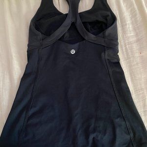 Lululemon black tank